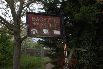 Foto 6x4 Bagster House Club Schild Walton-on-Thames c2017