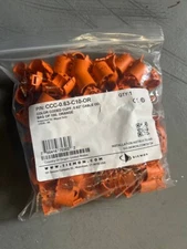 Siemon  CCC-0.63-C10-OR Color Coded Cuff, Bag of 100, Orange