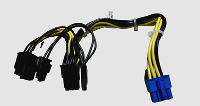 Supermicro CBL-PWEX-1017 | GPU Cable | 8 Pin to 2x 6+2 Pin | 20 cm Kabel