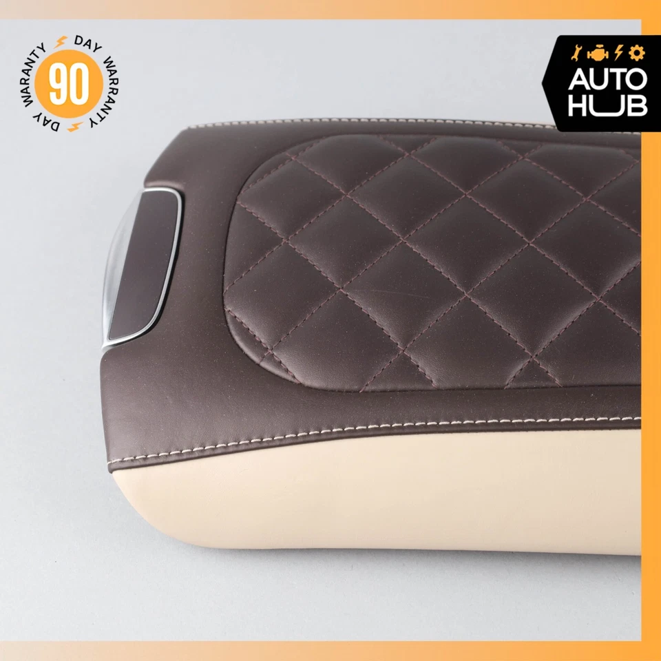 Apoyabrazos consola central trasera Mercedes W222 Maybach S600 reposabrazos Designo rojo OEM Foto 4 de 4