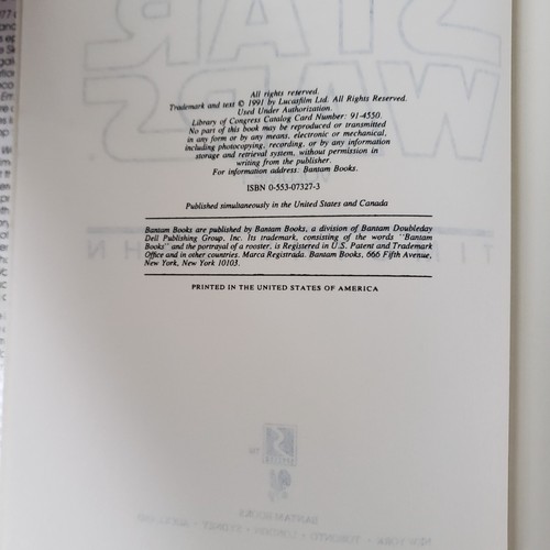 Star Wars book collection HC/DJ 1976 Luke Skywalker, Heir to Empire, Hon Solo - Picture 11 of 22