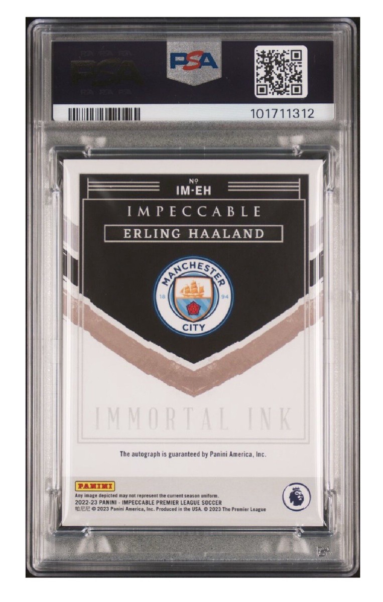 99/99 ハーランド immaculate 直書きサインカード!haaland 99/99