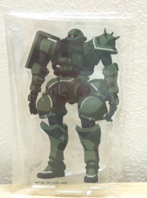 BANDAI Ichiban kuji Gundam GQuuuuuuX GQX White Gundam Zaku Acrylic
