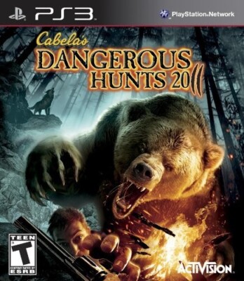 Cabelas Dangerous Hunts 2011 Sony Playstation 3 PS3 Complete Cib