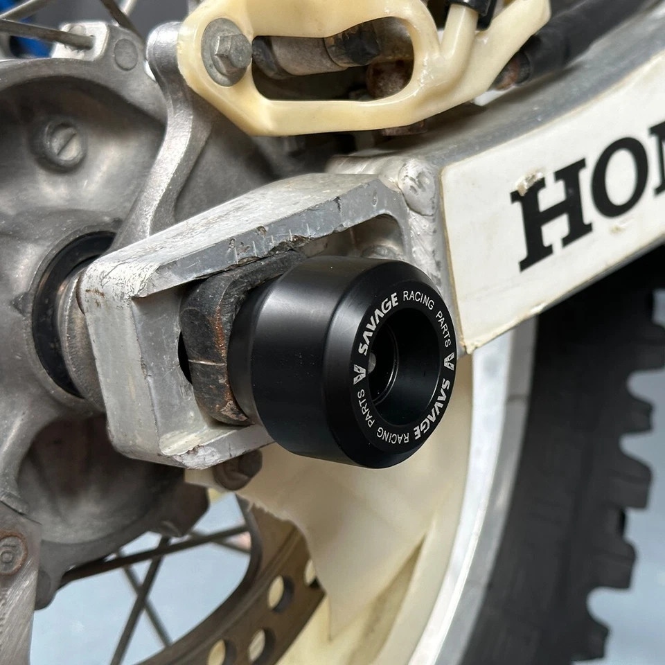 Защита от аварий для заднего колеса шпинделя ползунка для HONDA XR650R CR125R CR250R - Изображение 3 из 4