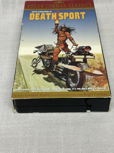 DEATHSPORT Vhs Roger Corman David Carradine - Picture 5 of 9
