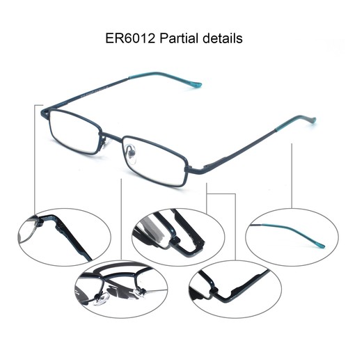 Gafas de lectura EYE ZOOM delgadas compactas ligeras de tubo con estuche portátil con clip - Imagen 74 de 83