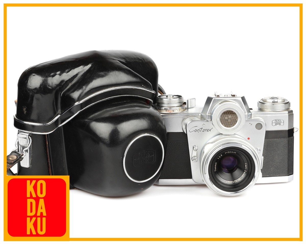 Zeiss Ikon Contarex Bullseye Camera Carl Zeiss 50MM F2 Zeiss Ikon Contarex Bullseye Camera Carl Zeiss 50MM F2
