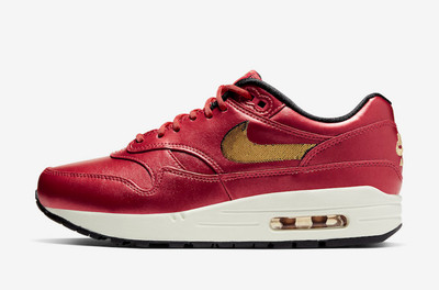 air max red and gold