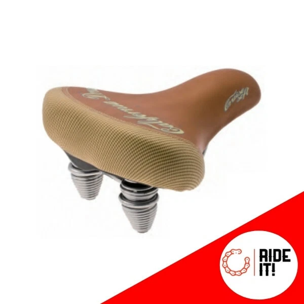 VELO Sella SELLINO BICI BICICLETTA Plush 1221 Vintage / Fixed