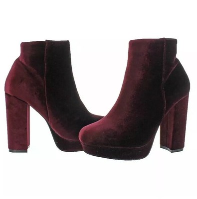 burgundy heels size 11