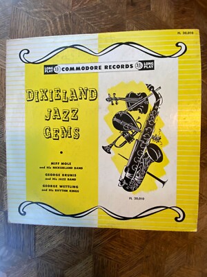 MIFF MILE & Others - Dixieland Gems ~ COMMODORE 10'' 20,010 {nm dg orig} w/Brunis