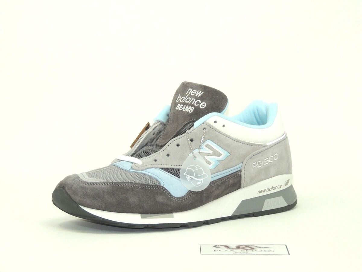 New Balance x Beams x Paperboy  Blue Grey White   Size  Men&