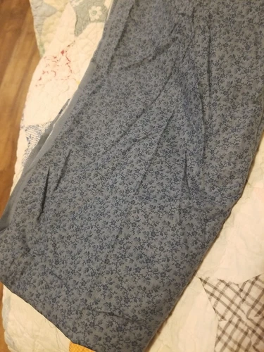 1yd 27" Classic Cotton 44" Wide  Blue Fabric