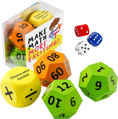 Math Dice Game for Kids, Teens, and Adults | Math Skill Game | Fun Educational A