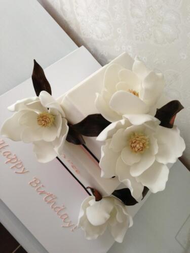 Southern Magnolia Sugar Flower Cutter 3 pce Set - Sugar Flowers Cake Decorating  - Picture 1 of 2