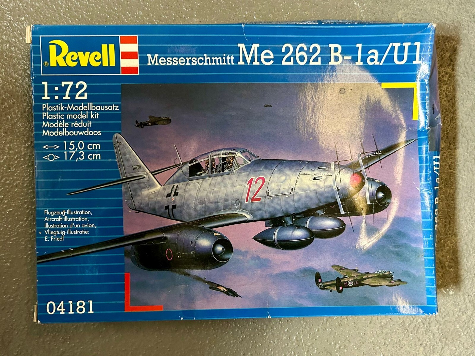 Revell 04179  1/72 Messerschmitt Me 262 B-1a/U1 - Brand New
