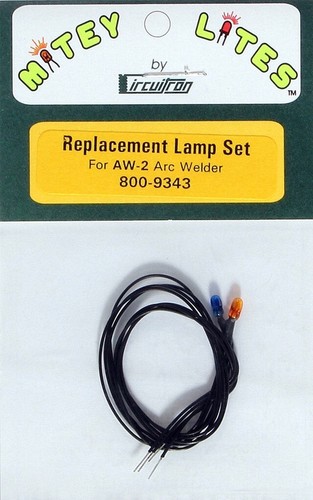 Circuitron ~ Juego de lámparas de repuesto AW-2 soldador de arco ~ 800-9343 | Zustand: New
