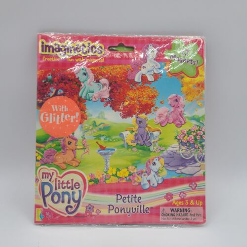 My Little Pony Imaginetics crée des pièces magnétiques amusantes Petite Ponyville 2003 - Photo 1 sur 3