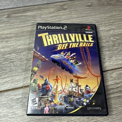 Thrillville: Off The Rails Theme Park Game Playstation2 Complete