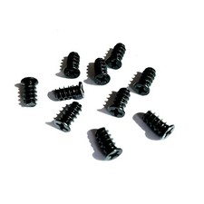 10x M3 Black PC Case Fan Mounting Screws 10mm &ndash; Anti-Vibration Quiet