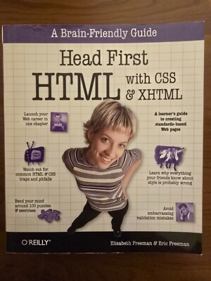 Head First - HTML with CSS & XHTML by Elisabeth Freeman and Eric Freeman