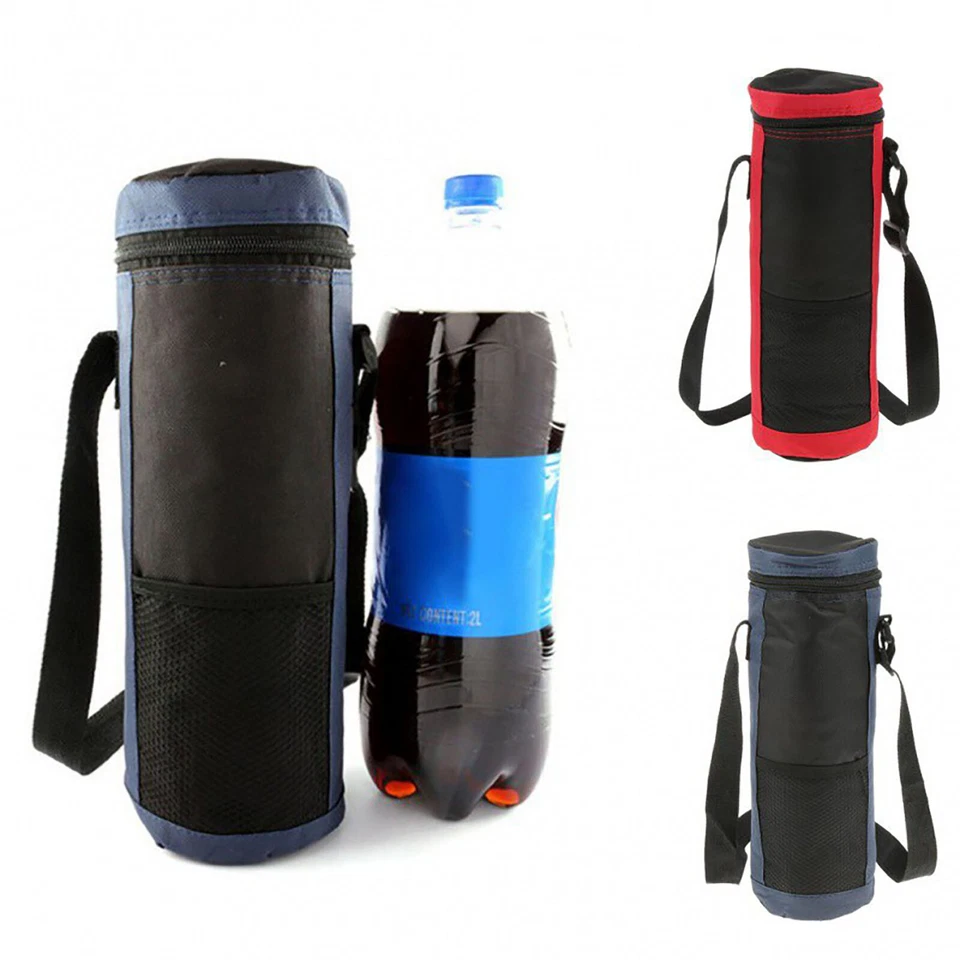 Insulated Wine Bottle Travel Cooler Bag Portable Wine Tote Bottle Carrier Bags - image 2 of 4
