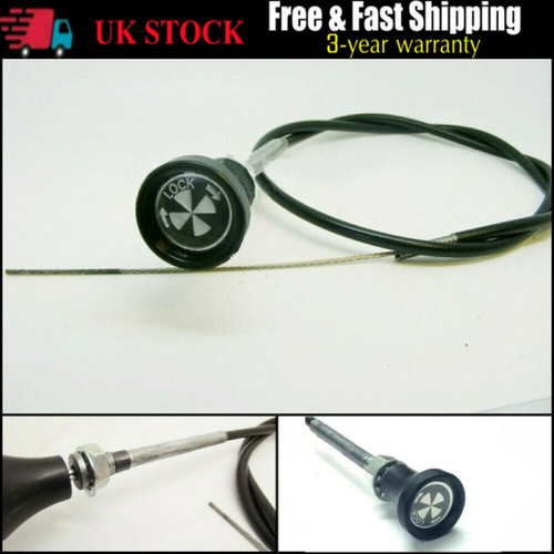 Classic Car Universal Choke Cable Pull Twist&Lock 60" Long Mini Kit Car