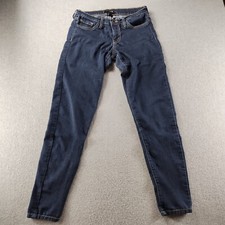 Flying Monkey Women's Jeans Size 28 Blue Skinny Stretch Low Rise USA 30" Denim