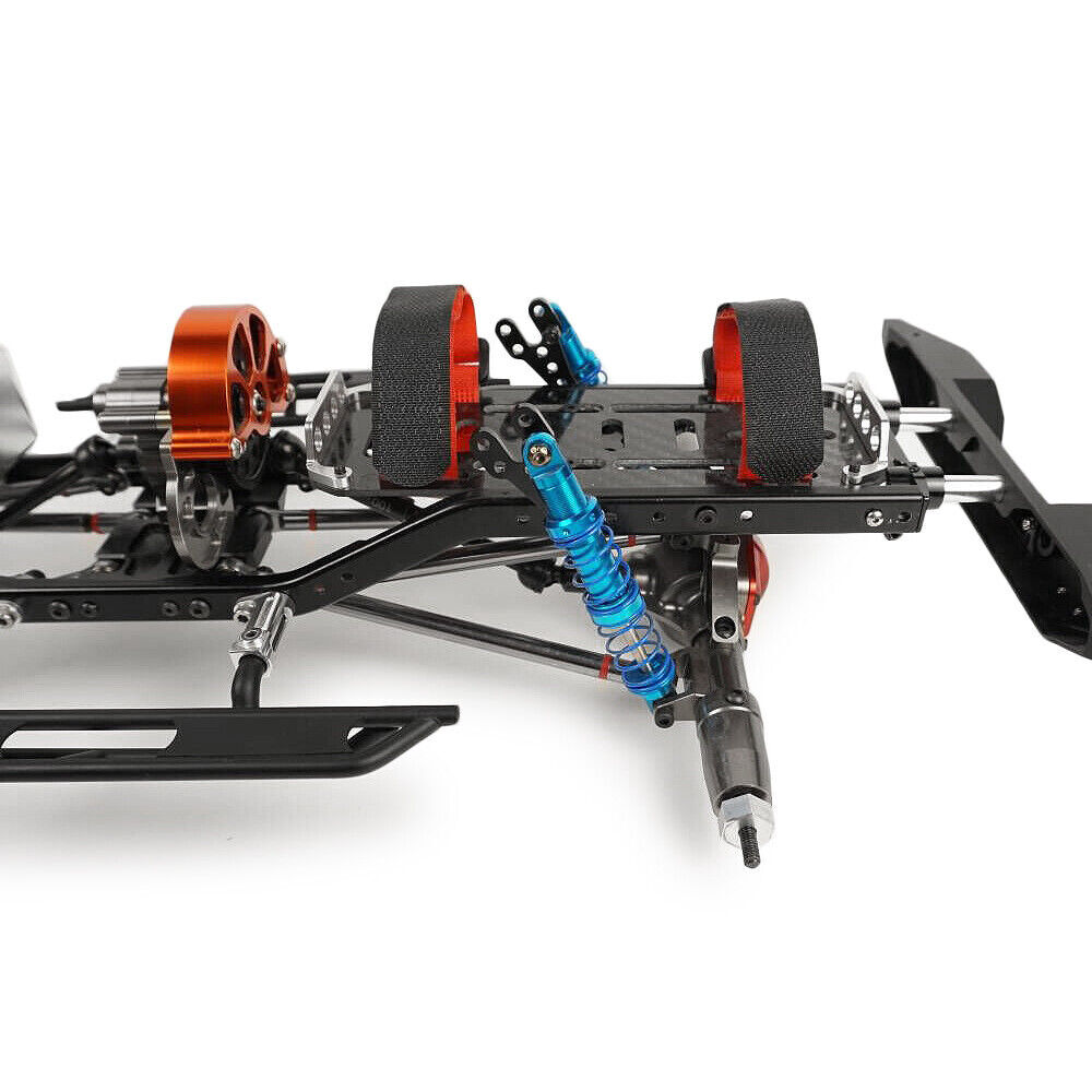 For 1/10 RC Crawler Axial SCX10 90046 Carbon Fiber Battery Mount Plate Tray