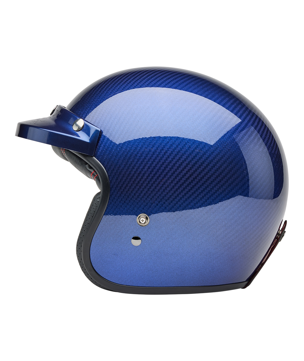 Bell Custom 500 Carbon Open Face Helmet Steve McQueen LeMans