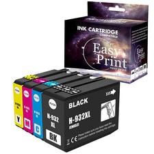 4-Pack 932XL 933XL 932 933 Ink Cartridge for Officejet 6100 6600 6700 Printer