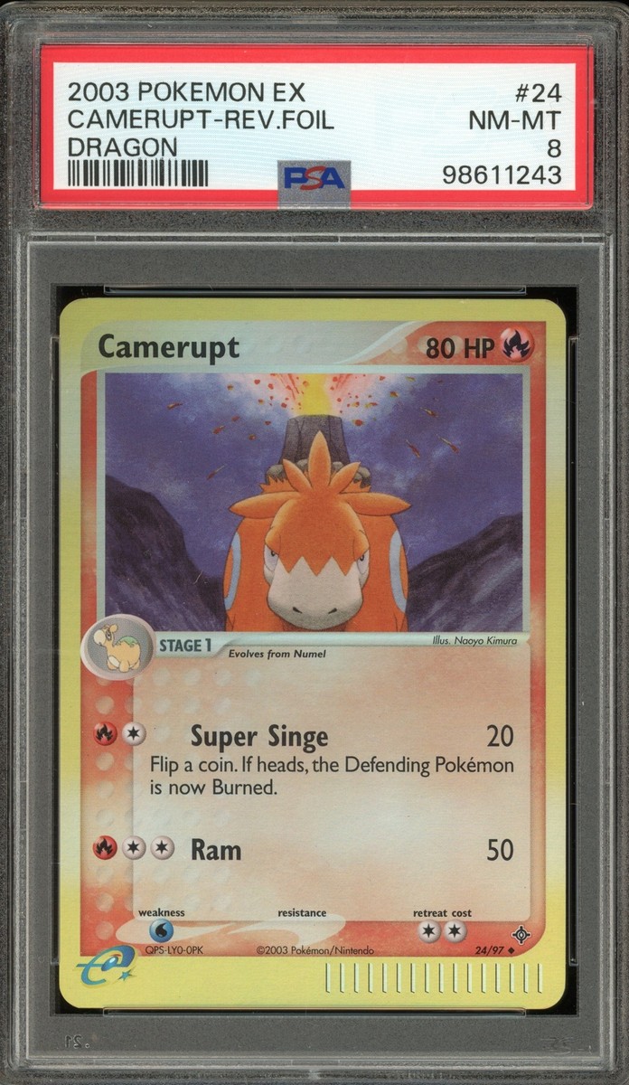 Camerupt 24/97 Dragon Reverse Holo for sale online | eBay