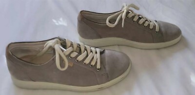 Ecco Soft Shoes Sneakers Warm Grey Women's EUR 37 US 6-6.5