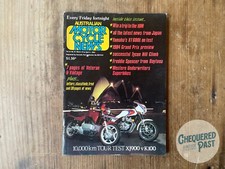 Vintage March 1984 AUSTRALIAN MOTOR CYCLE NEWS Magazine XT600L XJ900 vs. K100