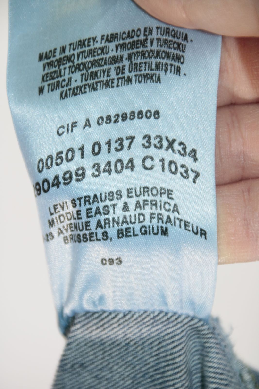 Levis 501 déchiré Destroy Cod.Y1785tg47 W33 L34 L34 L34 jeans d'occassion a6de41 Levis 501 déchiré Destroy Cod.Y1785tg47 W33 L34 L34 L34 jeans d'occassion a6de41