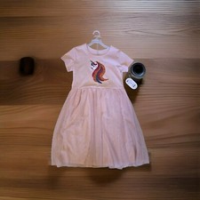 NWT Wonder Nation Pink Unicorn Tulle Tutu Dress Girls XXL 18