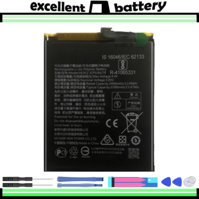 FREE EX for Nokia 7.1 Plus/X7/8.1/3.1 Plus HE362=HE363=HE376=HE377 Battery