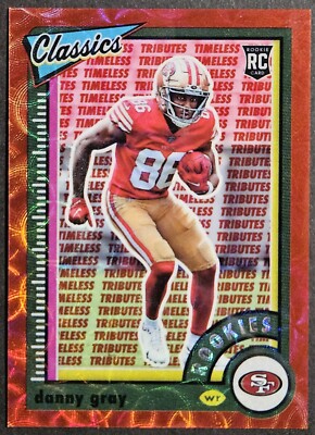 2022 Panini Classics Premium Edition Timeless Tributes #190 Danny Gray RC SP /35