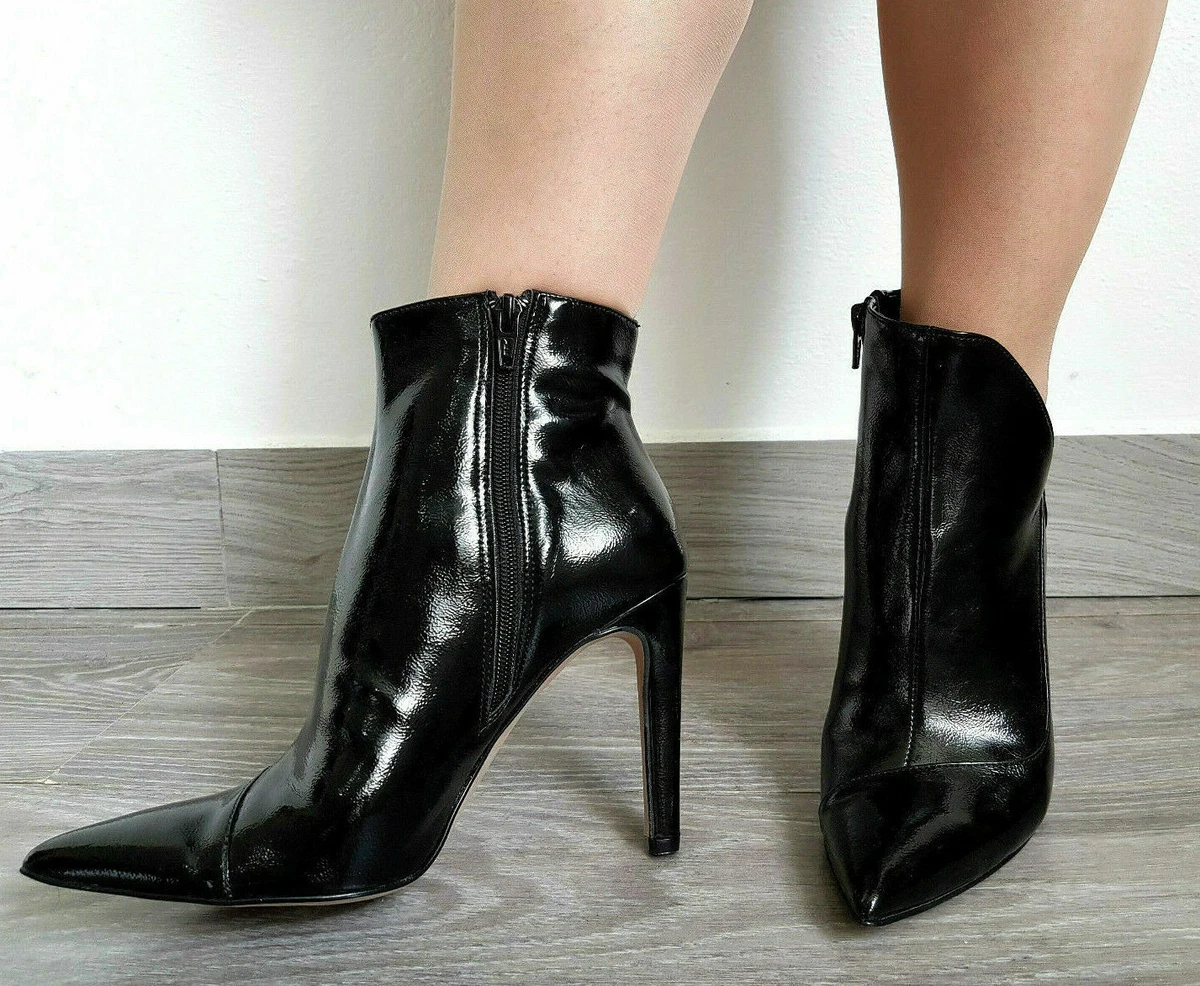 Tronchetto nero best sale lucido
