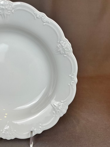 6 Tirschenreuth BARONESSE WHITE 9 ¼” Rim Soup Bowls: MINT - Picture 3 of 12
