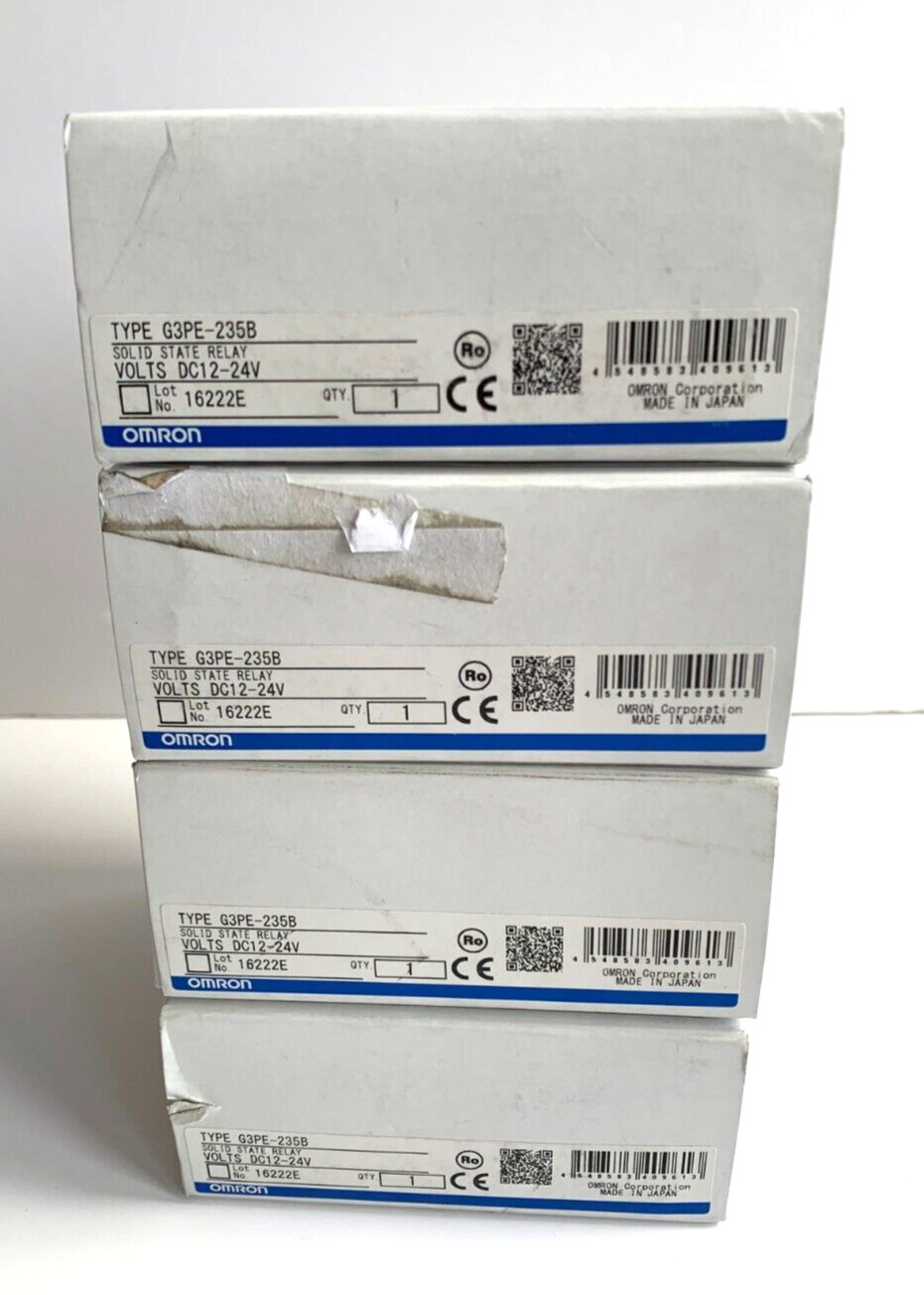 Omron G3PE-235B 12-24VDC Series Solid State Relay 35A Load DIN Rail 264Vac Load