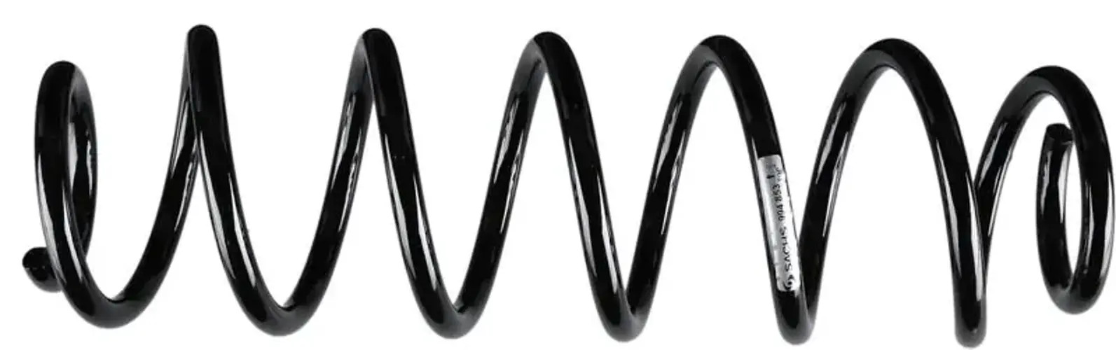 Suspension spring Coil spring with constant wire diameter 994 853 SACHS for VW
