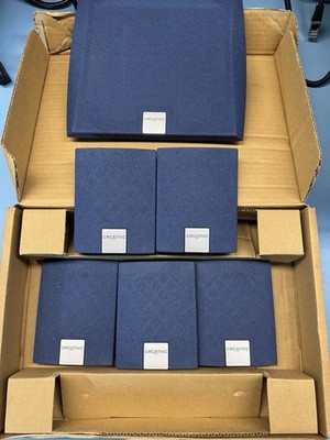 Creative Labs Inspire BLAU *SELTEN* Lautsprechergitter. 5100 5300 5500 5700 Brandneu