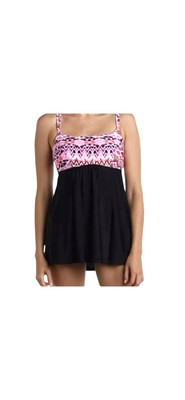 Sonnet Shores Women's Swim Dress Bathing Suit Size 24  Oasis Full Coverage.