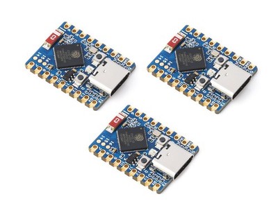 Waveshare 3PCS ESP32-S3 Mini Development Board, Based On ESP32-S3FH4R2,...