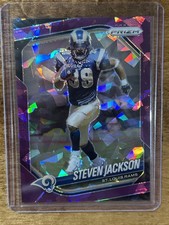 2025 Panini Prizm - Steven Jackson #289 Purple Ice Prizm /225