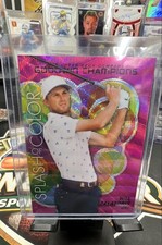 2023 Upper Deck Goodwin Champions - Platinum Splash of Color Will Zalatoris...