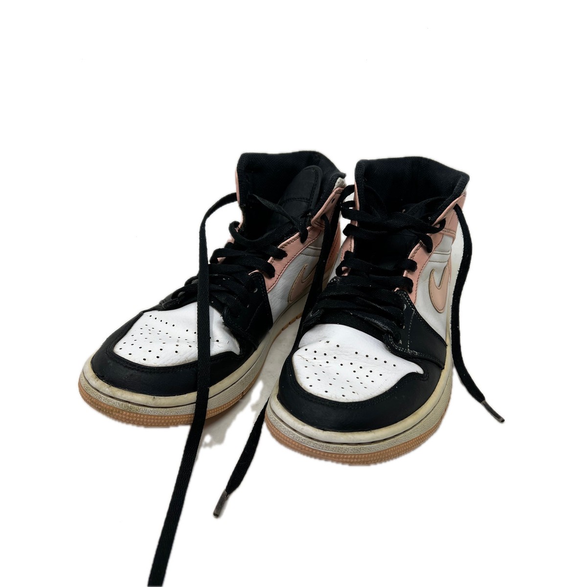 Nike Jordan 1 Mid Arctic Orange Black Toe Mens 9.5 Nike Air Jordan 1 Mid Arctic Orange Black Toe Sz 12.5 Mens  main image 3