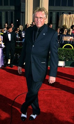 Gary Busey during The 8th Screen Actors Guild Awards Arrivals at S- Old Photo